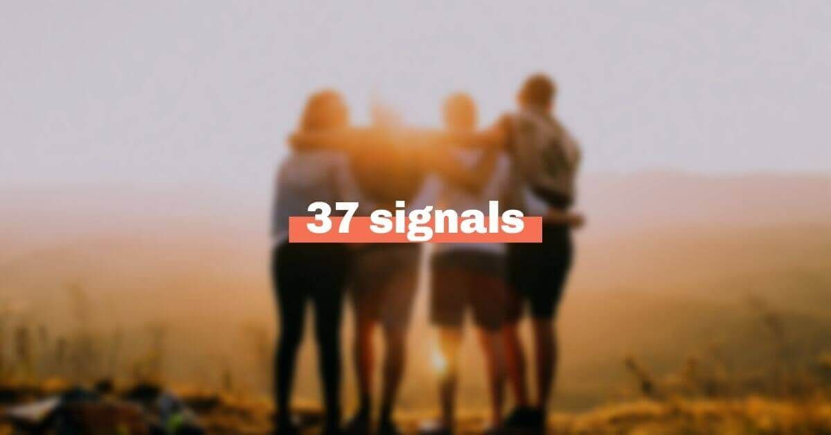 37 signals has taught us a thing or 37 | Swell+Good